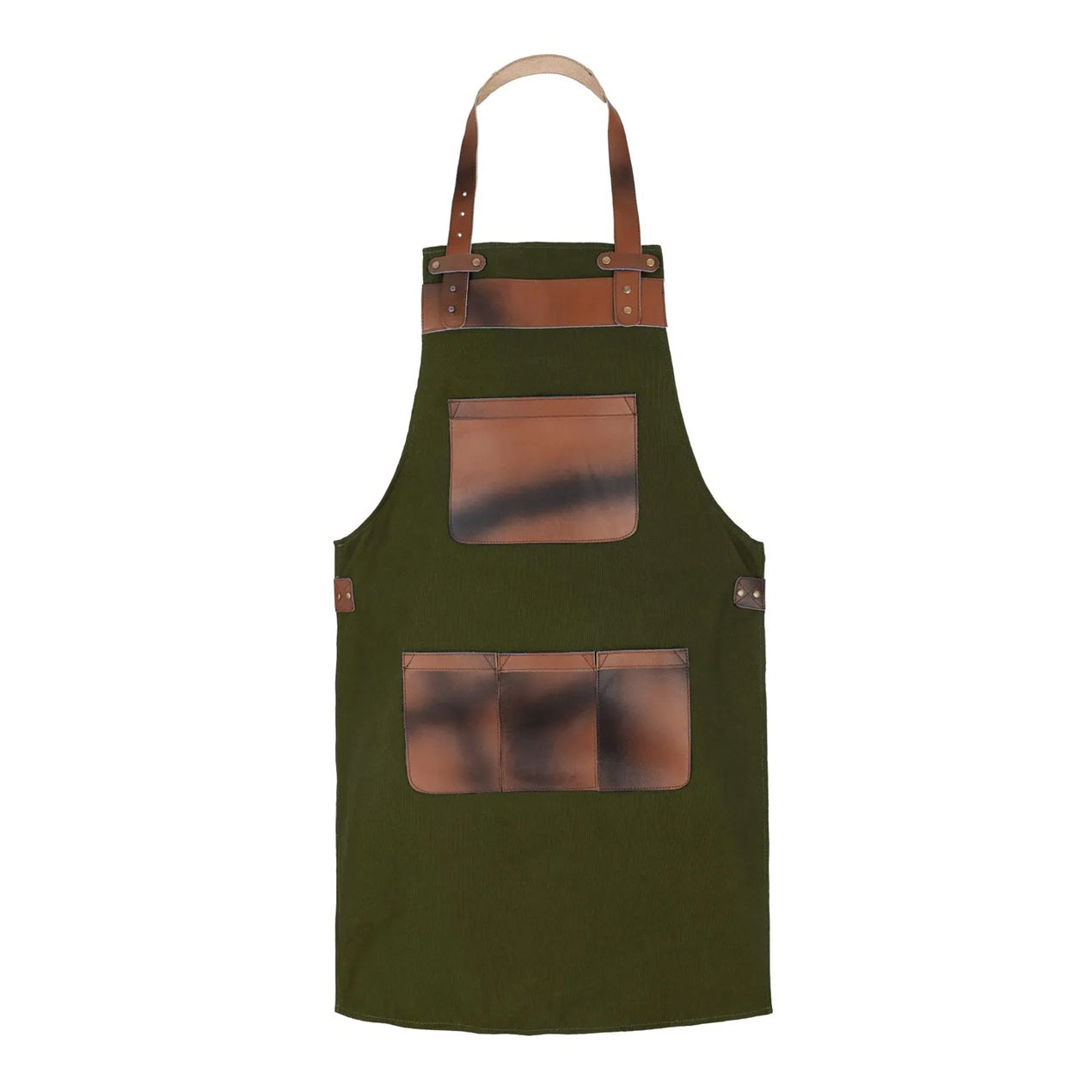 The Michigan Full Grain Handmade Canvas Apron