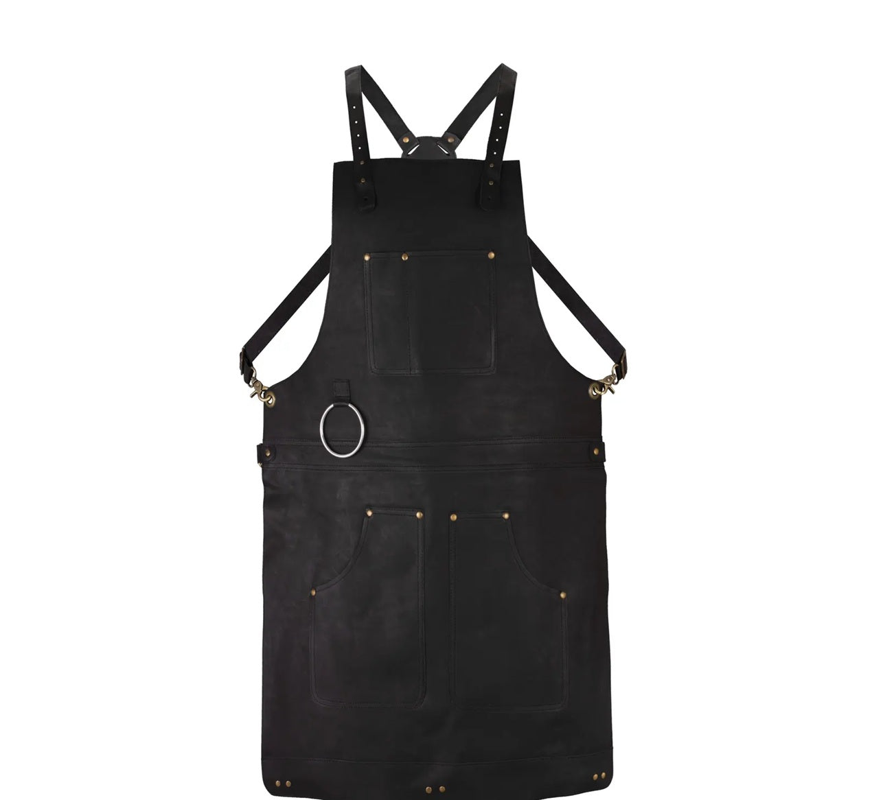 The Alabama Full Grain Handmade Crossbody Leather apron