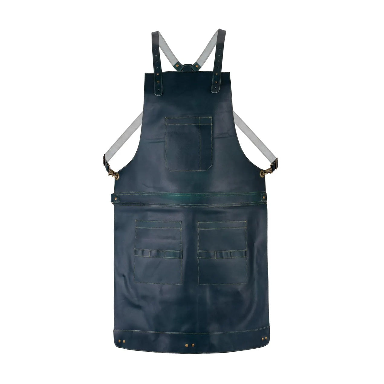 The South Carolina Full Grain Handmade Crossbody Leather apron