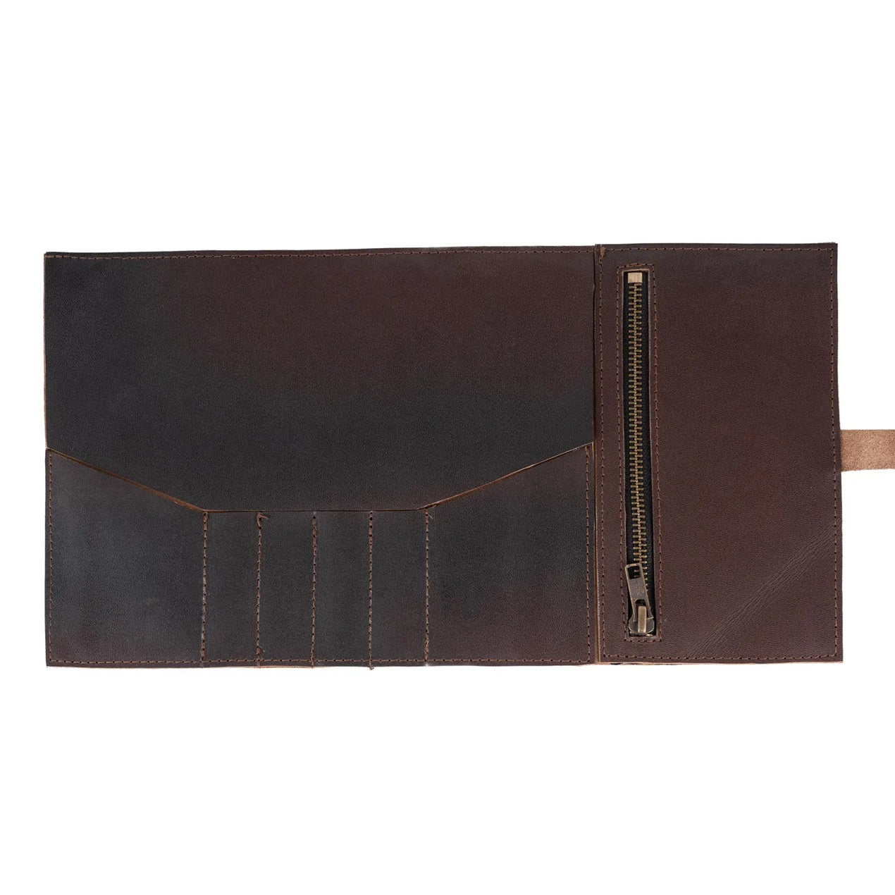 The Colorado Brown Leather Pencil Roll for School, Back to School Art Organizer