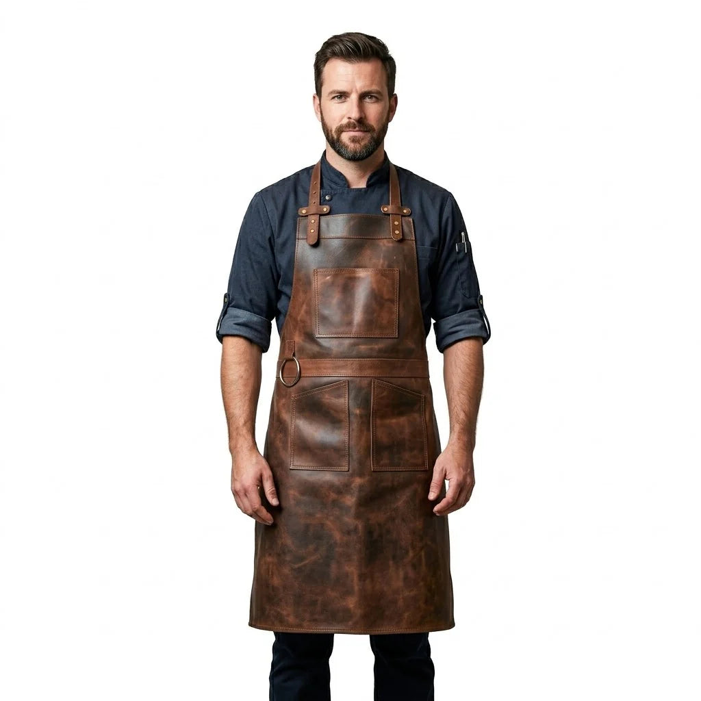 The Arizona Full Grain Leather Apron