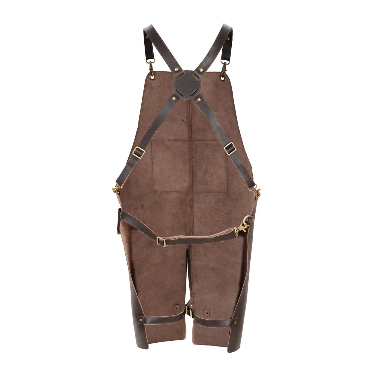 The Oregon Green Split Leg Canvas Apron