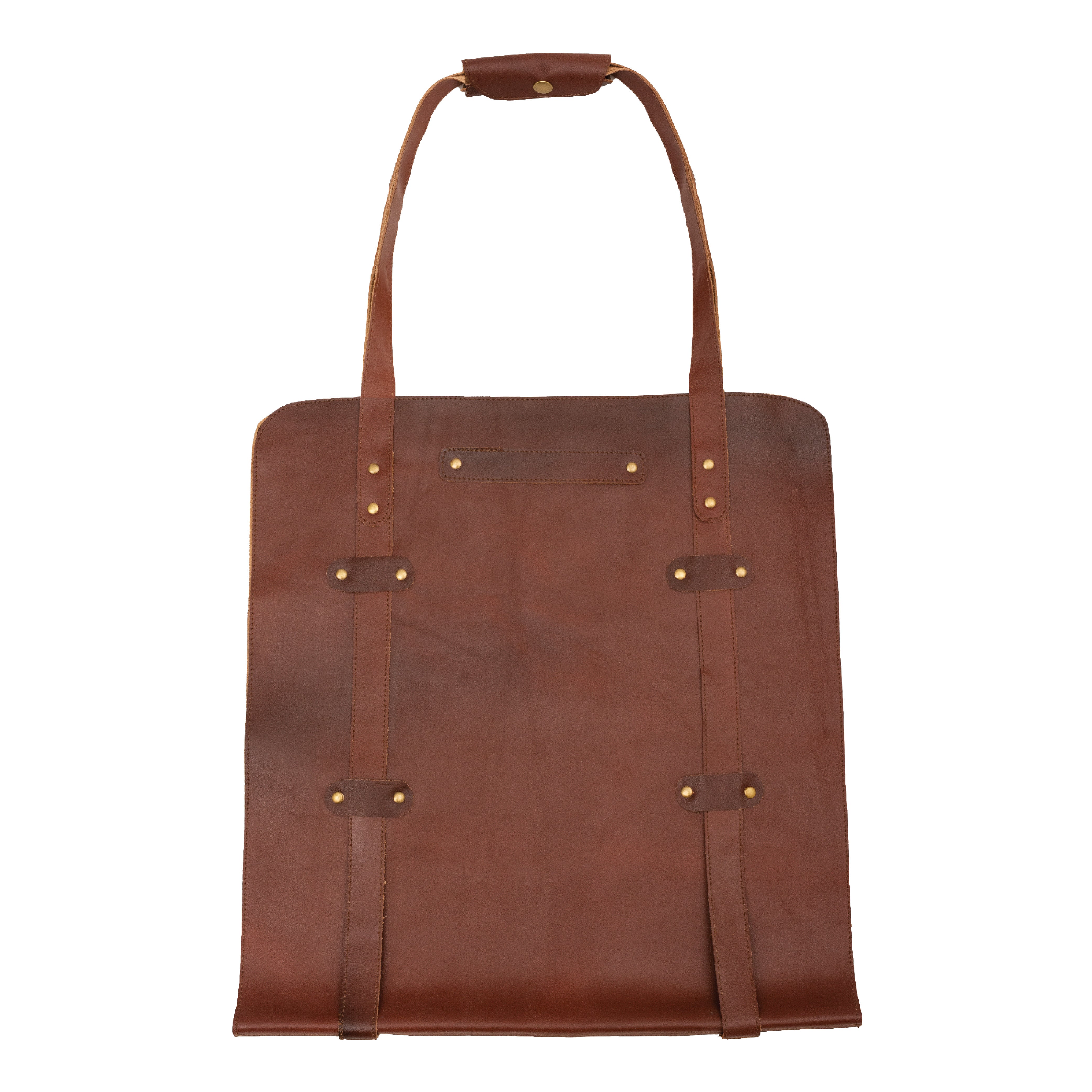 The Isle of Weight Diss Brown Leather Firewood Carrier