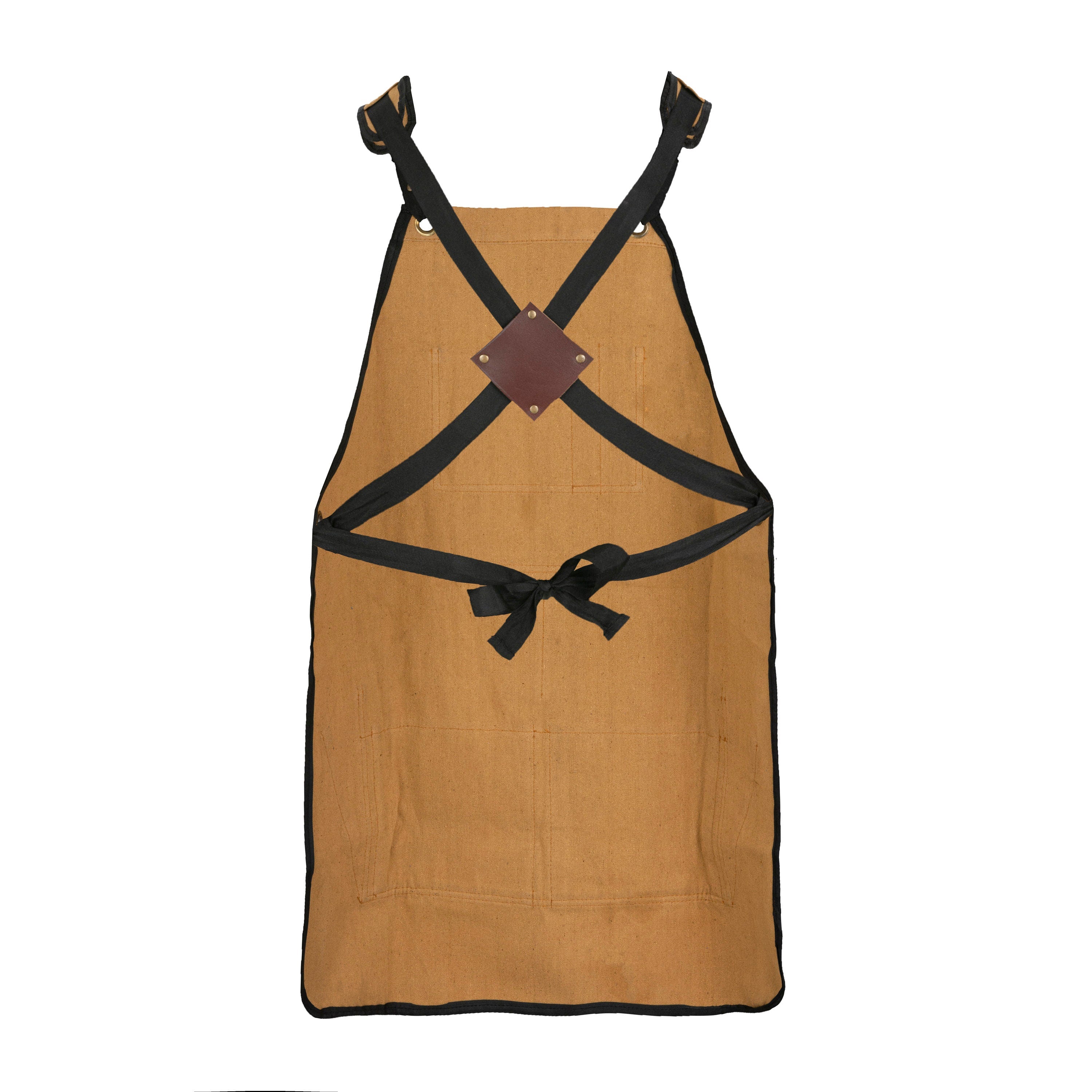 The Minnesota Brown Canvas Apron